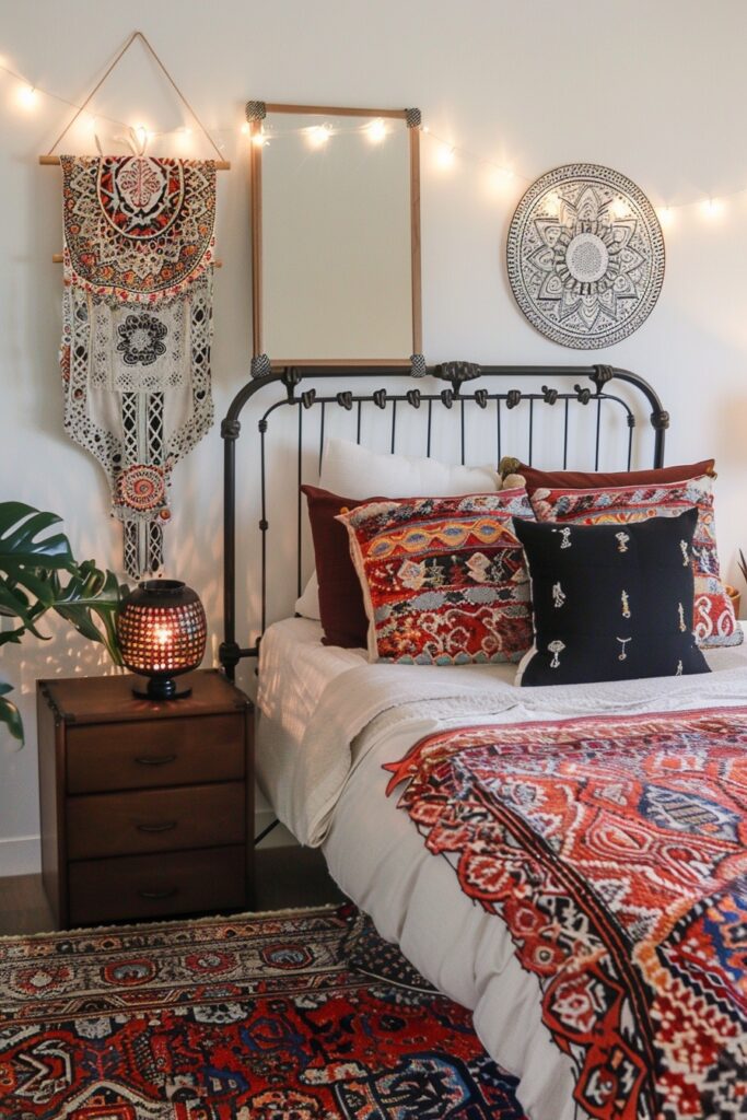 Boho Beauty on a Small Scale: Bedroom Decorating Insights