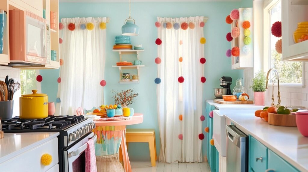 Boho Kitchen Curtains