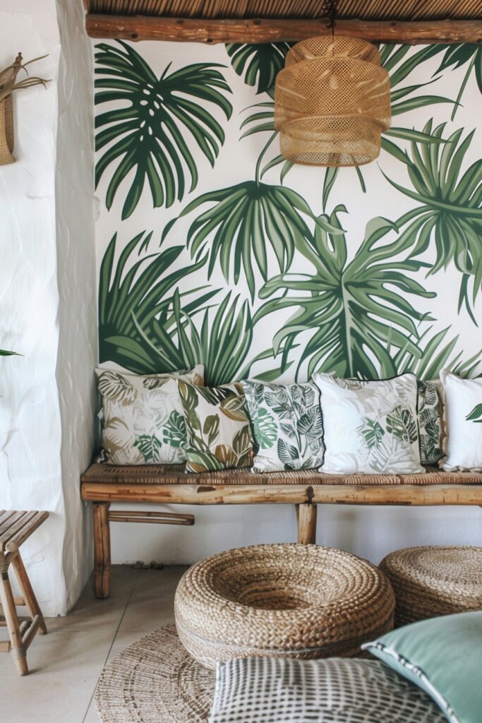 Botanical Boho Wall Design