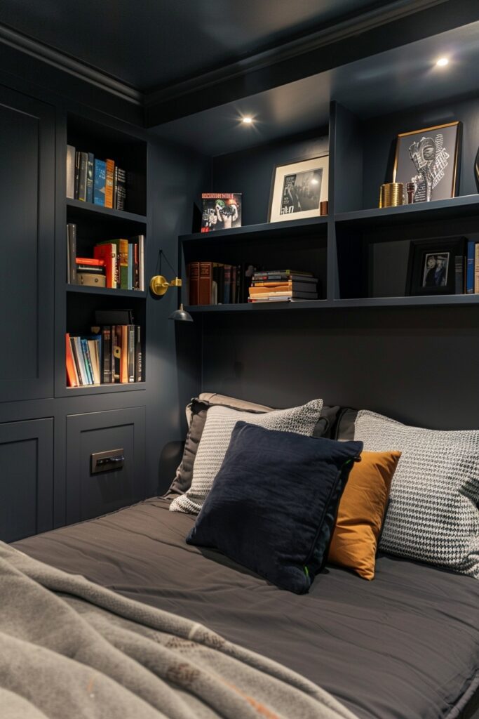 Built-in Bedside Storage