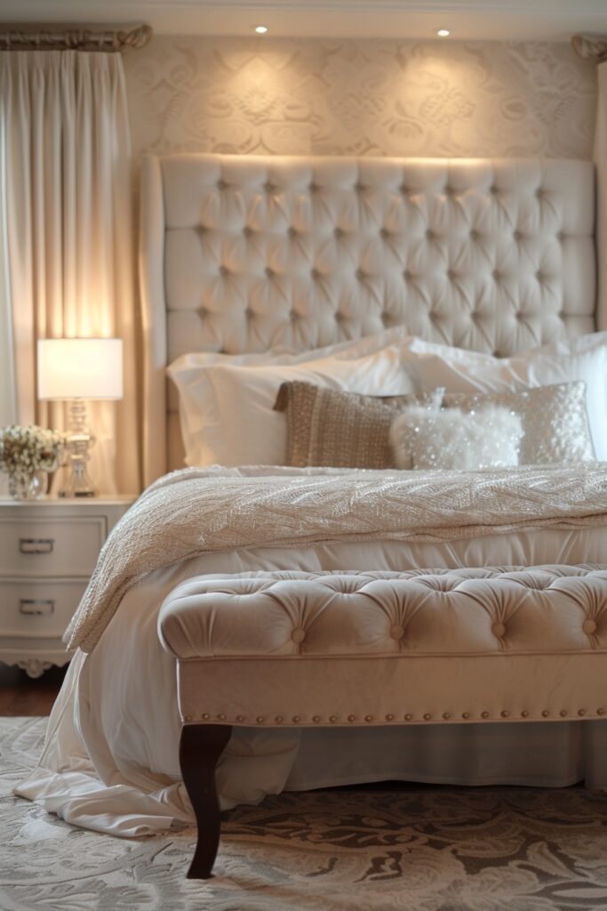 Chic Benches for Glamorous Bedrooms