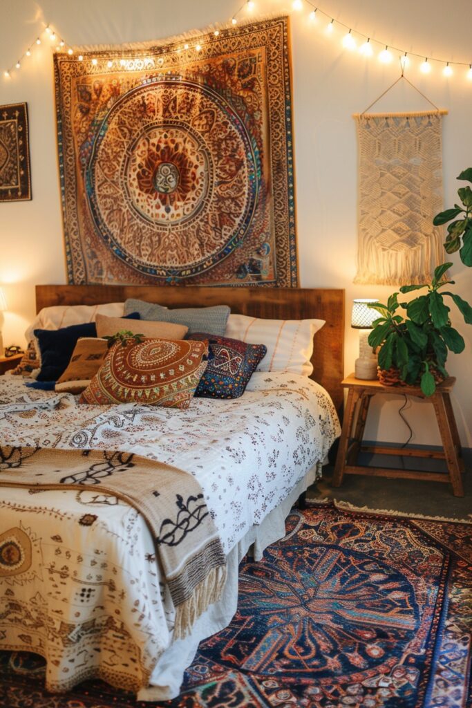 Creating a Bohemian Retreat in Compact Spaces