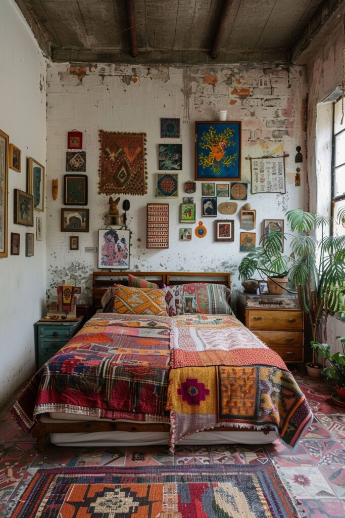 Culturally Inspired Street Bedroom