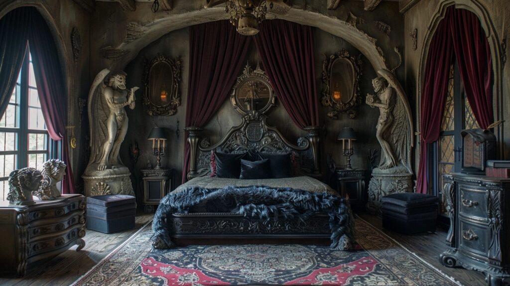 Dark Fantasy Bedroom Ideas