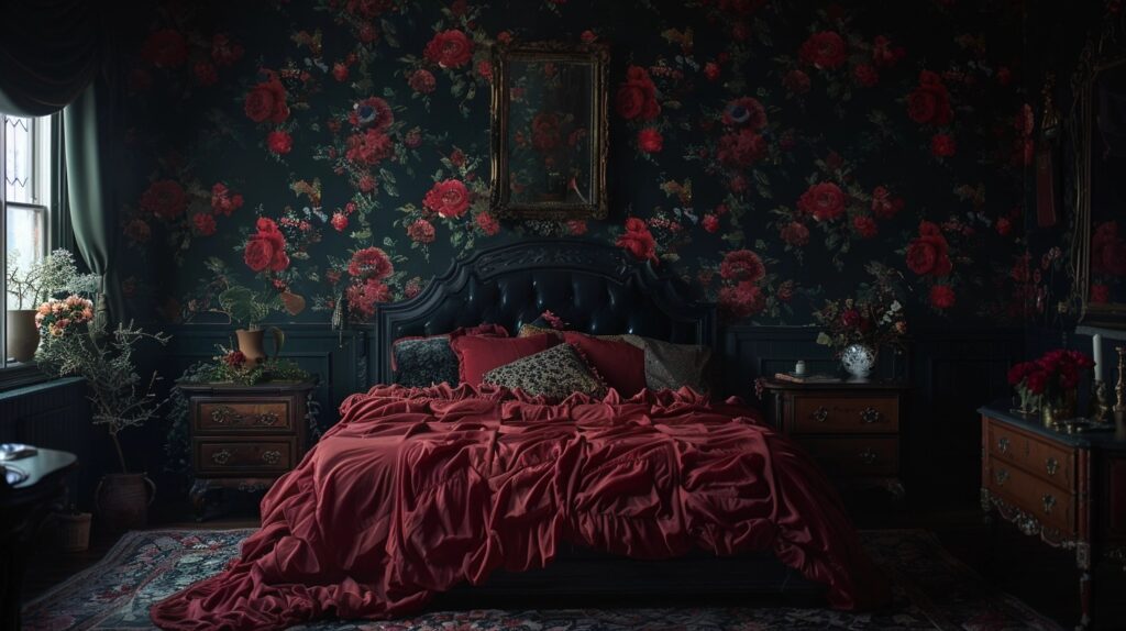 Dark Feminine Bedroom