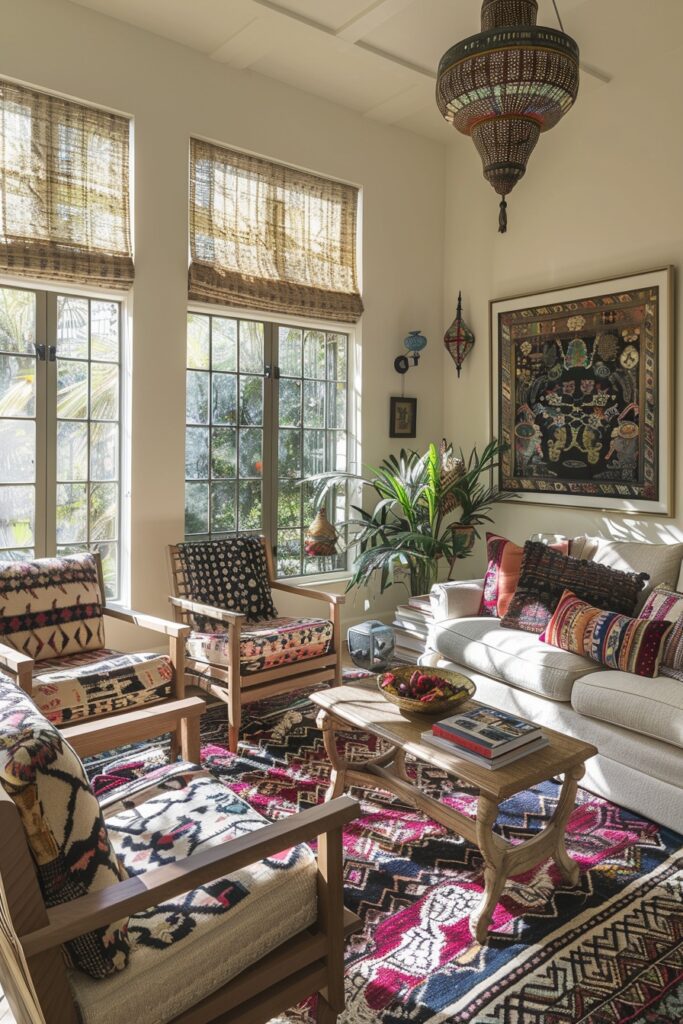 Eclectic Boho Playroom