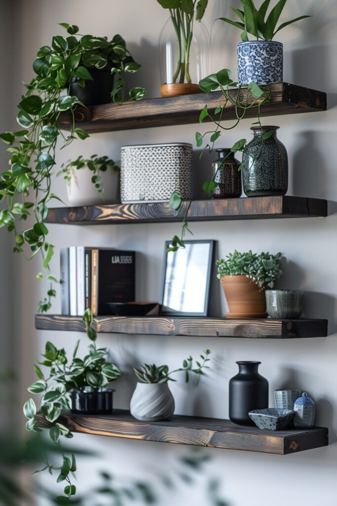 Efficient Floating Shelves