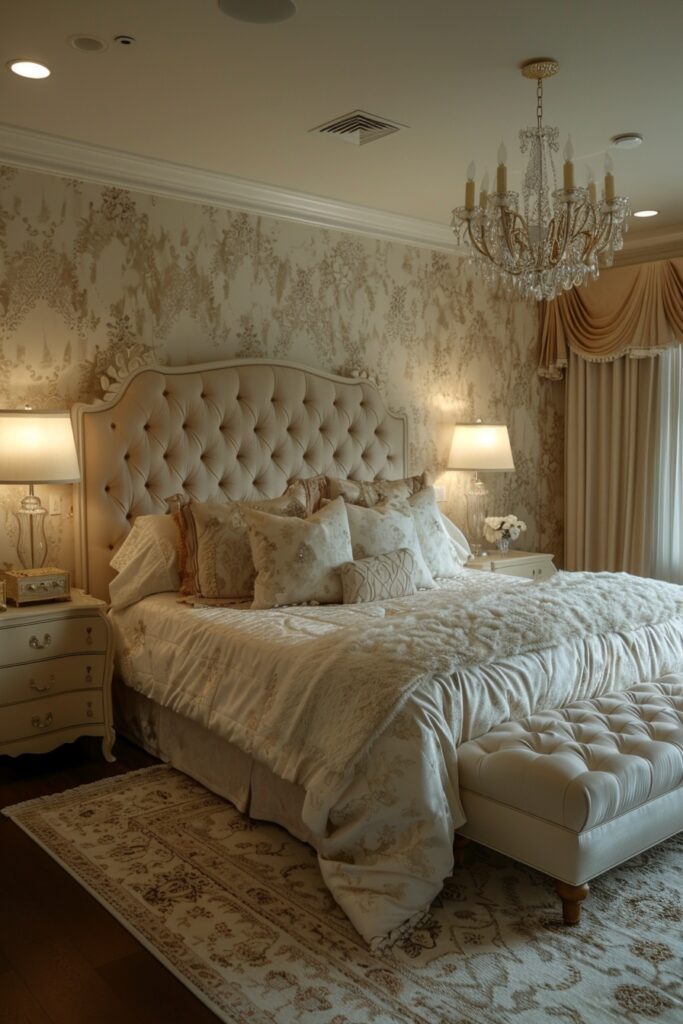 Elegant Color Schemes for Glamorous Bedrooms