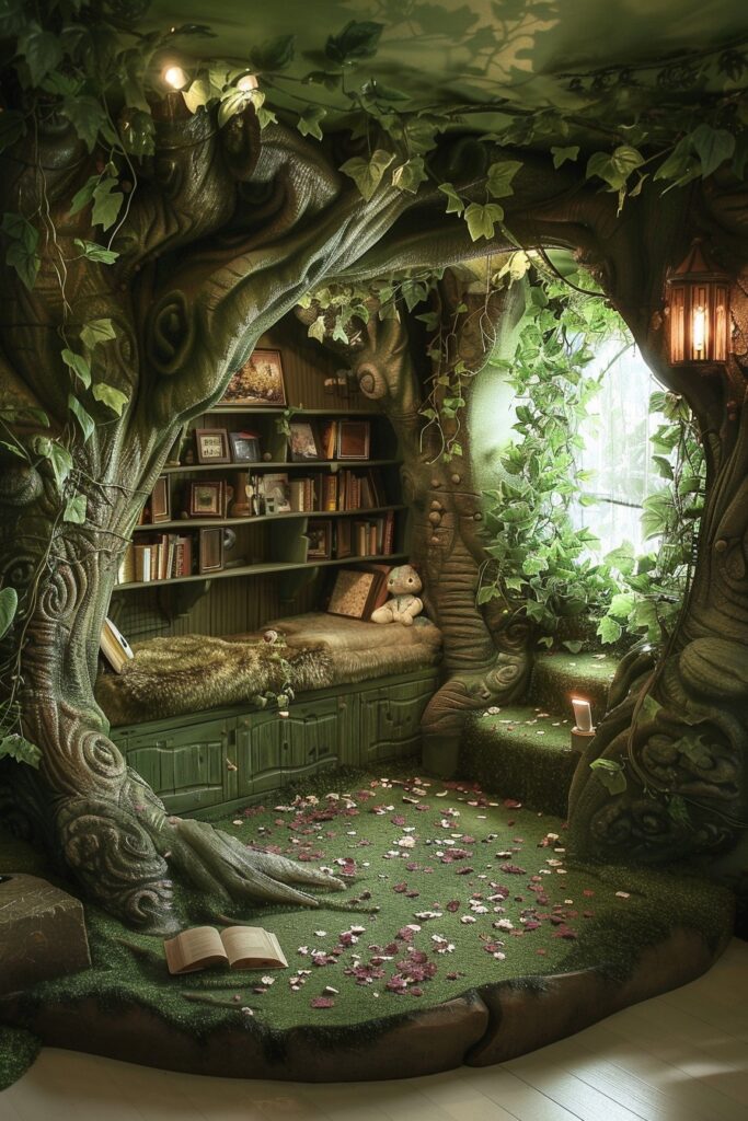 Enchanted Forest Reading Nook