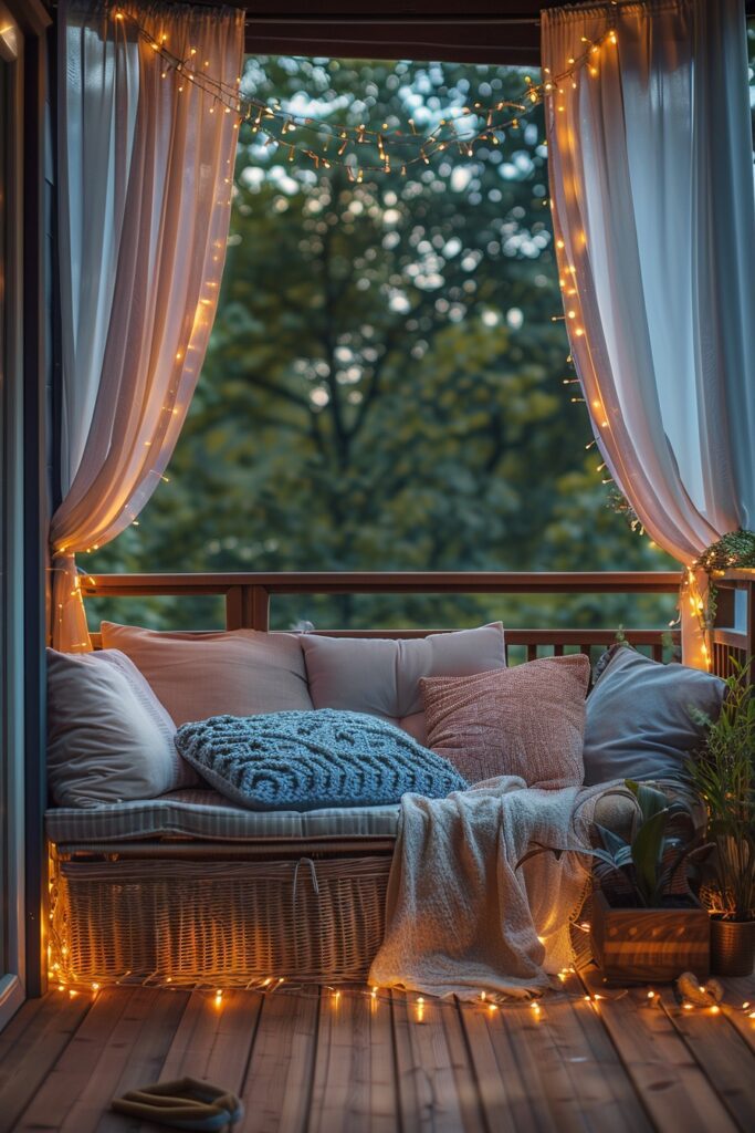 Enchanted Lights and Drapes