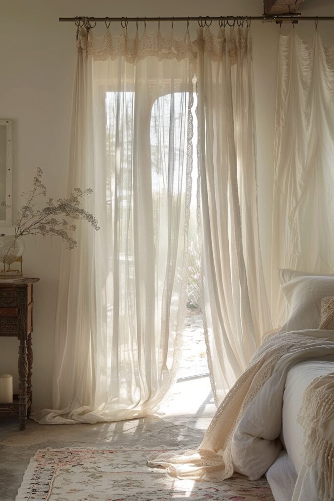 Ethereal Sheer Bohemian Curtains