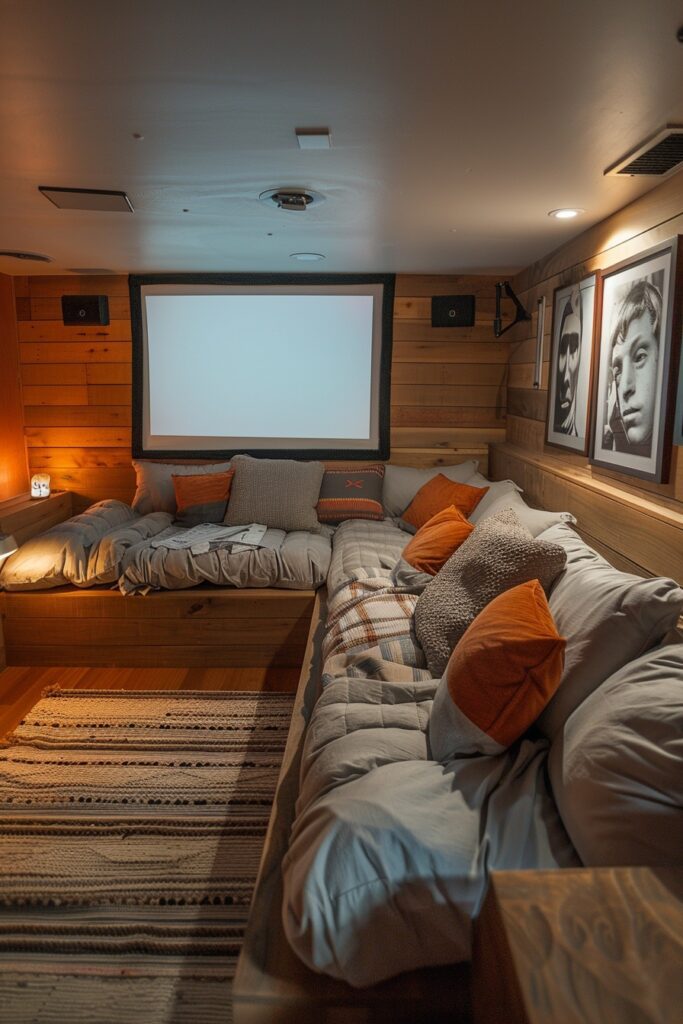 Film Buff Haven: Movie-Themed Decor