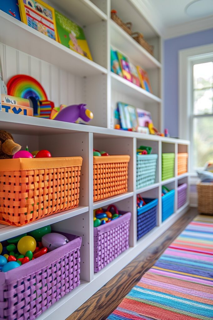 Functional Colorful Storage Baskets