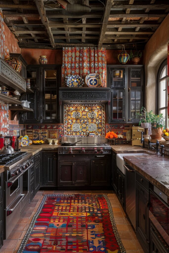 Global Fusion Boho Kitchen