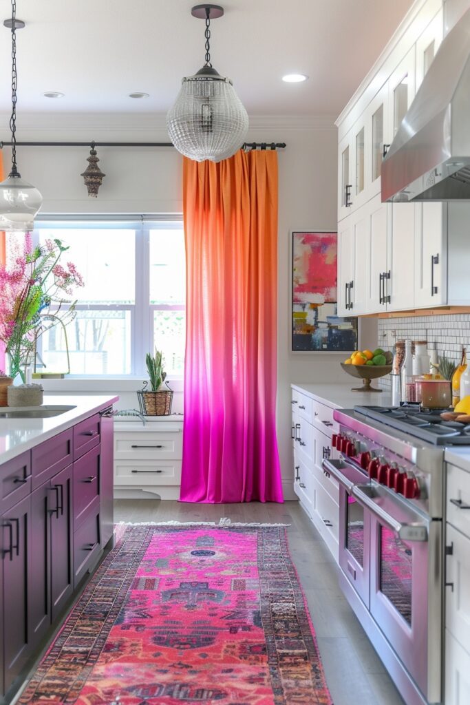 Gradient Ombre Curtains