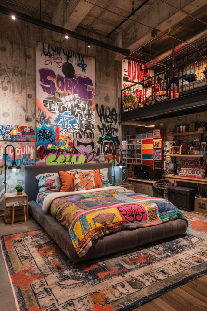 Graffiti Art Bedroom