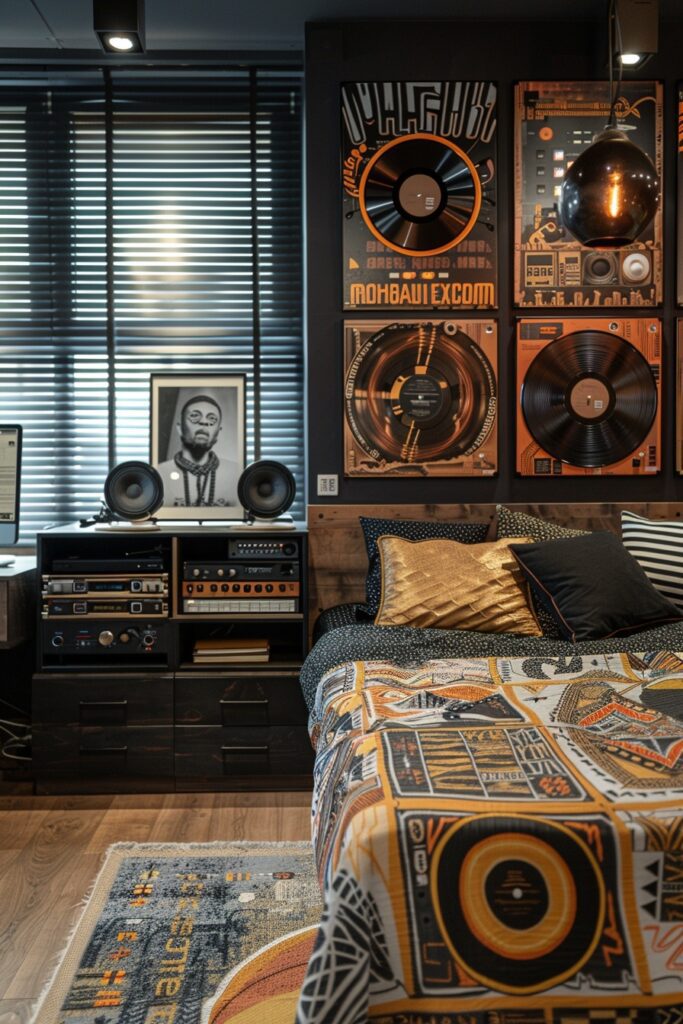 Hip-Hop Themed Bedroom