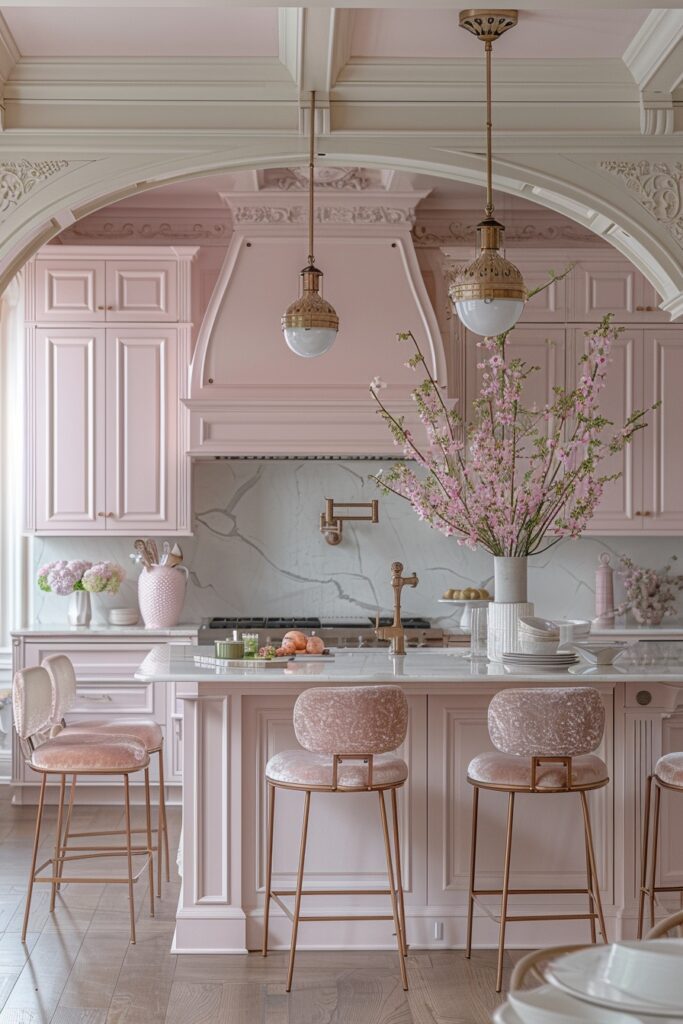 Impressionist-Inspired Kitchens