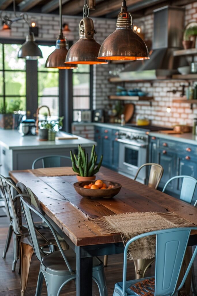 Industrial Boho Kitchen Touches