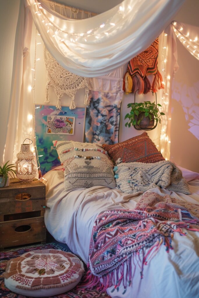 Injecting Boho Personality into Small Bedrooms