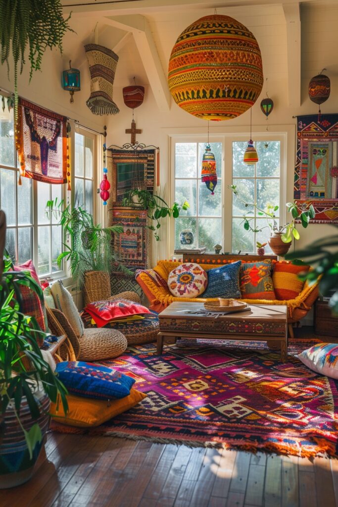 Lively Boho Color Sanctuary