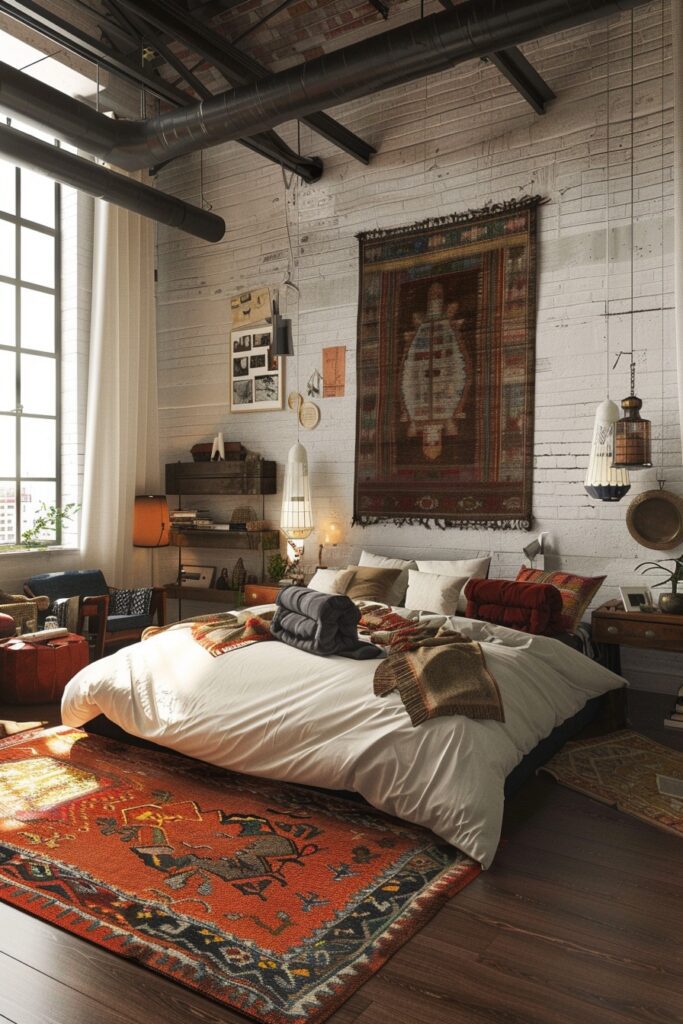 Loft Luxury: Boho Inspirations for High Ceilings