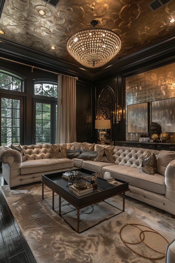 Luxurious Hollywood Regency Flair