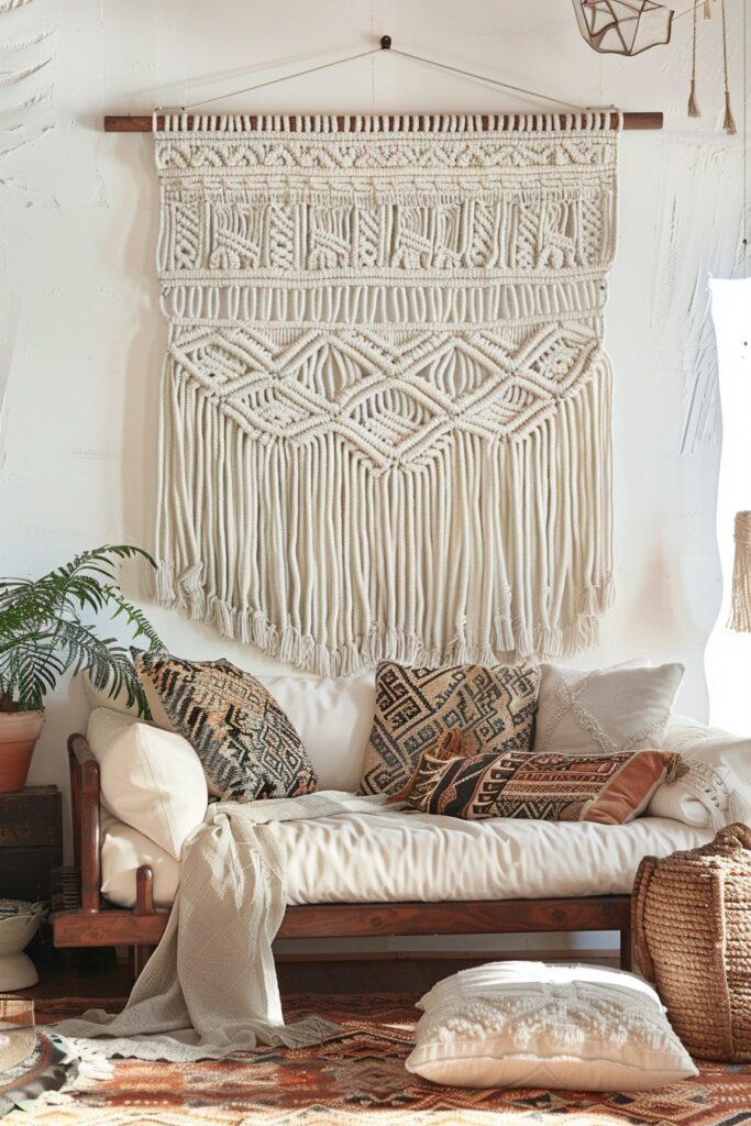 Macramé Accent Wall Art