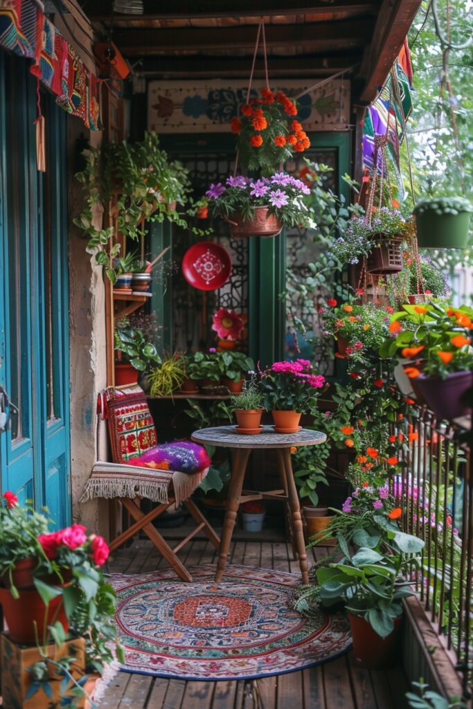 Meadow Breeze Boho Balcony