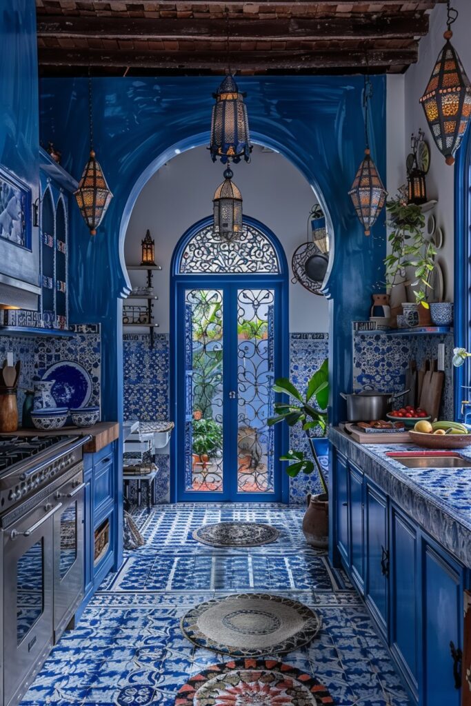 Moroccan-Inspired Boho Kitchens