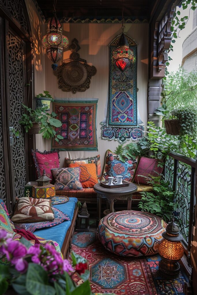 Moroccan Paradise Balcony