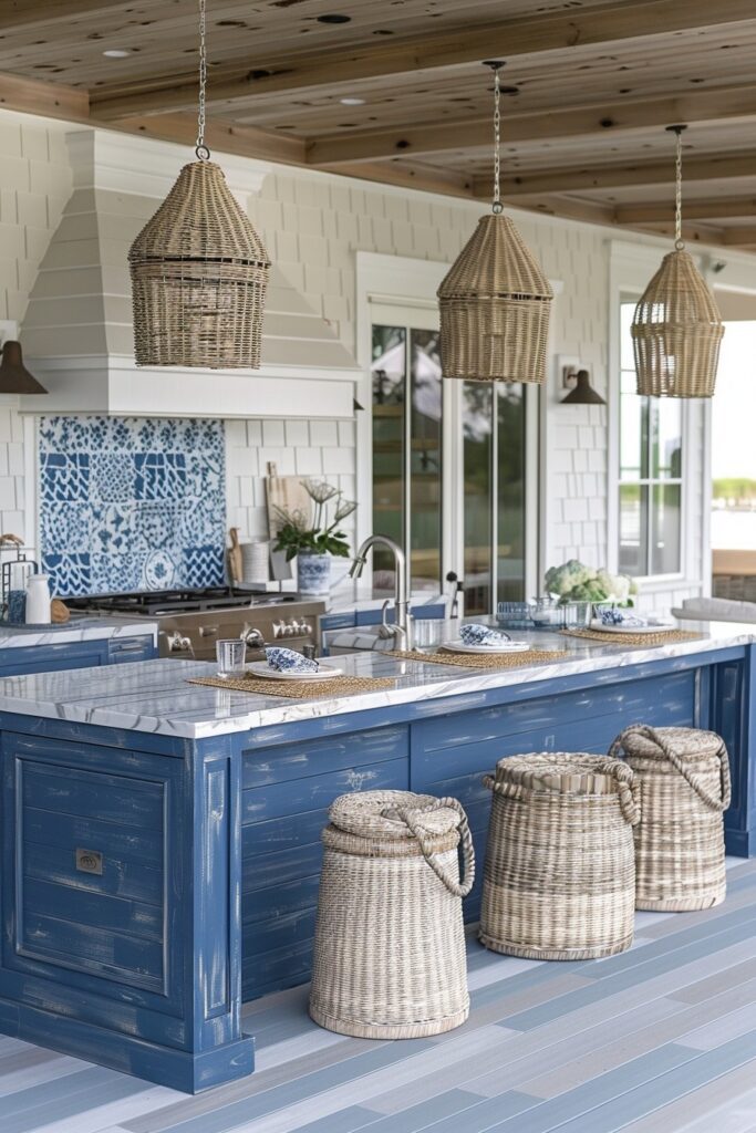 Nautical Beachfront Kitchen