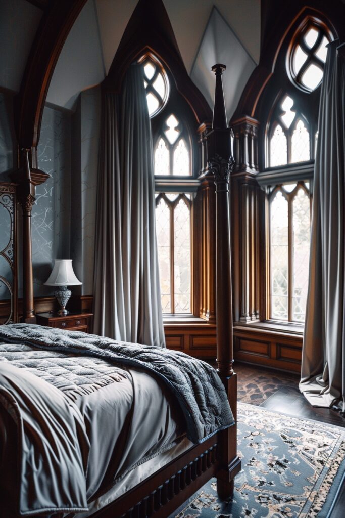 Neo-Gothic Bedroom Styles