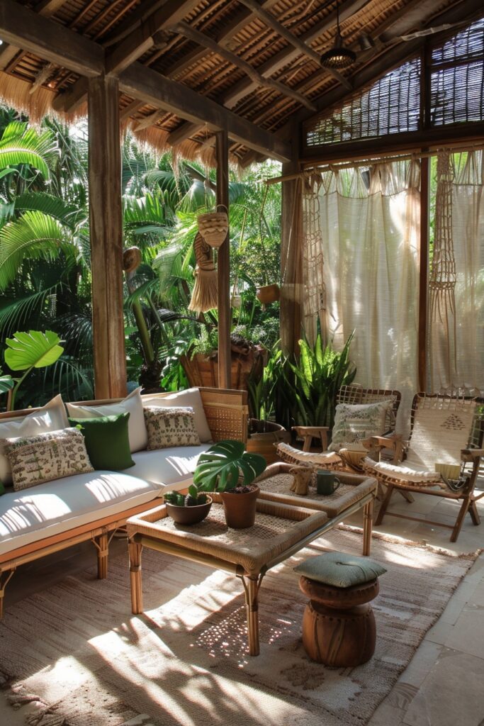 Organic Boho Conservatory