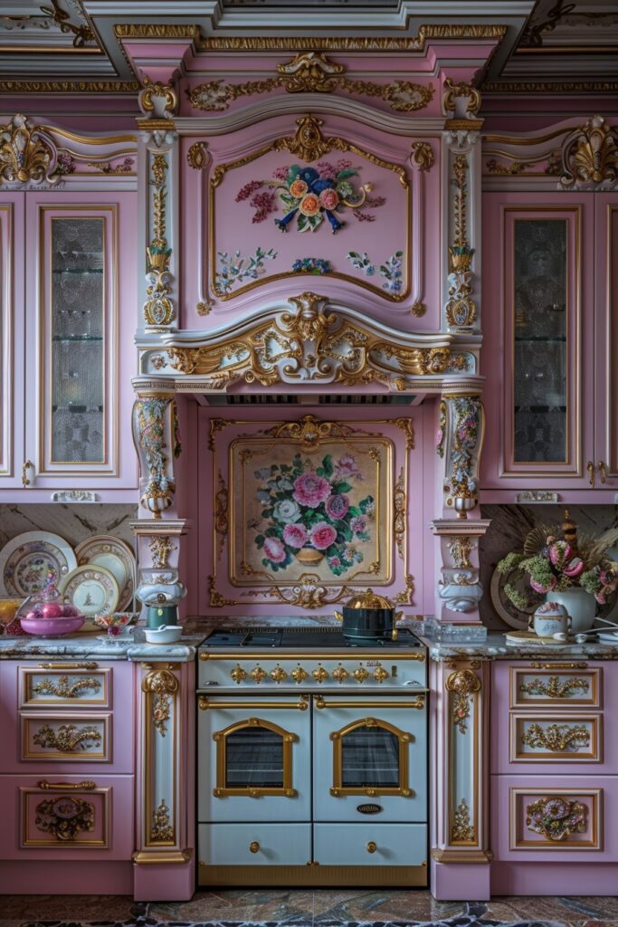 Ornate French Rococo