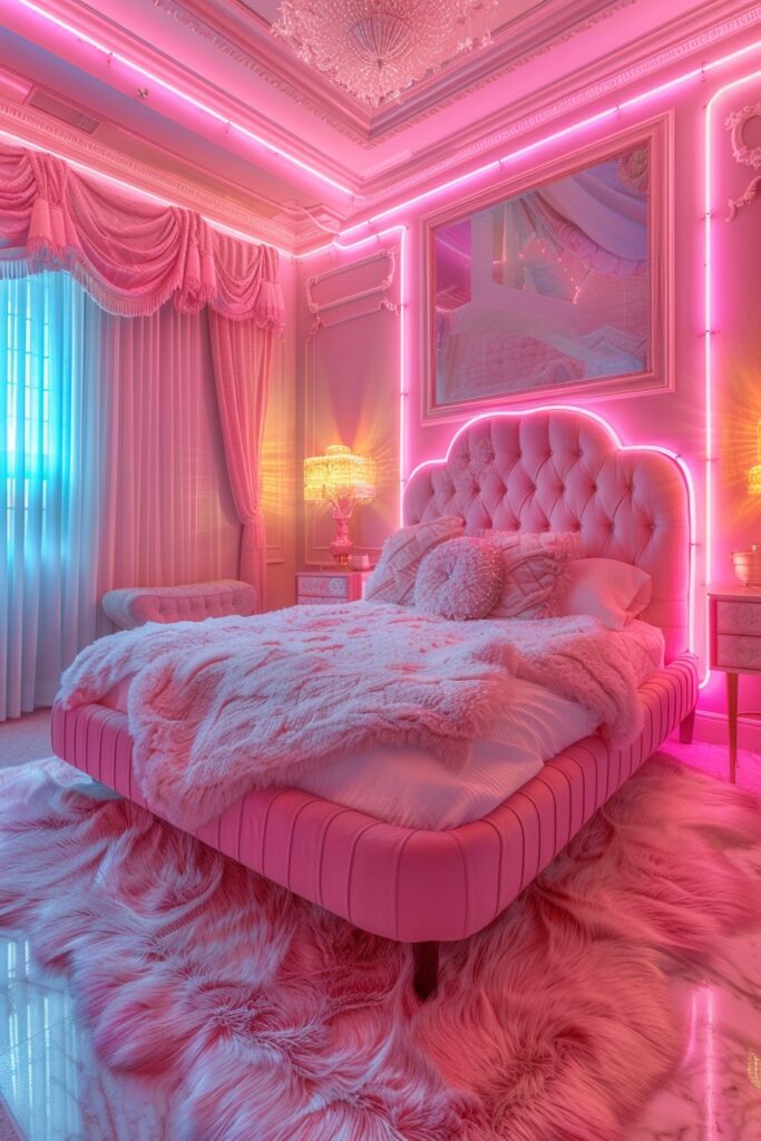 Pink Neon Baddie Paradise