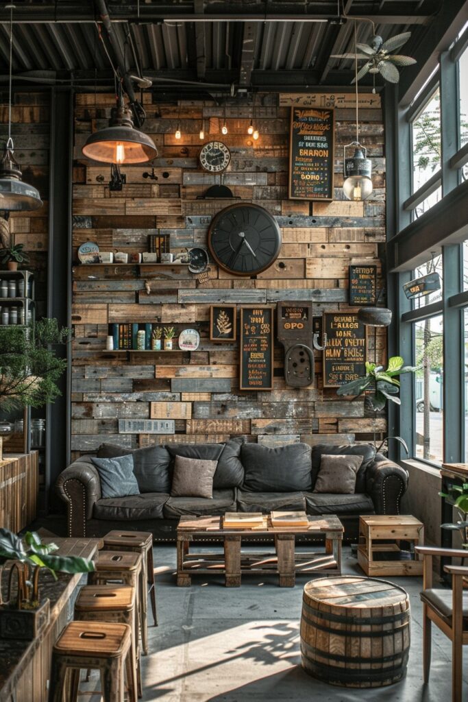 Recycled Chic Living Area