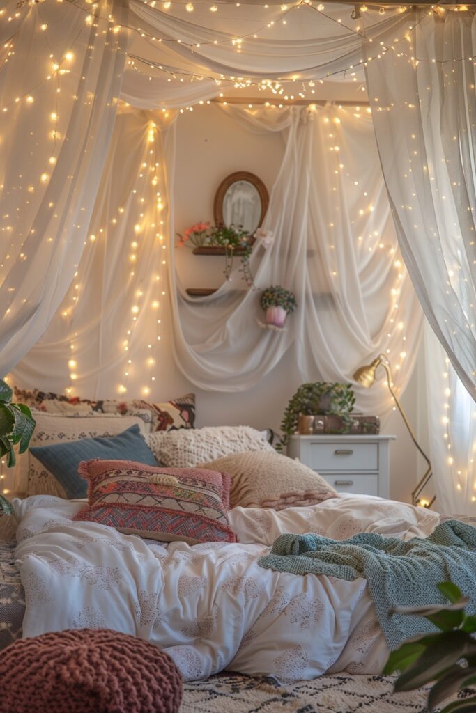 Romantic Canopy Boho Hideaway