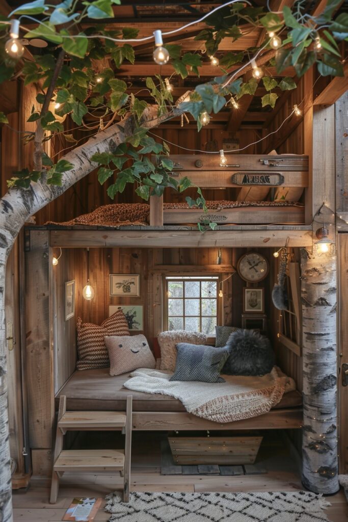 Rustic Boho Treehouse Theme