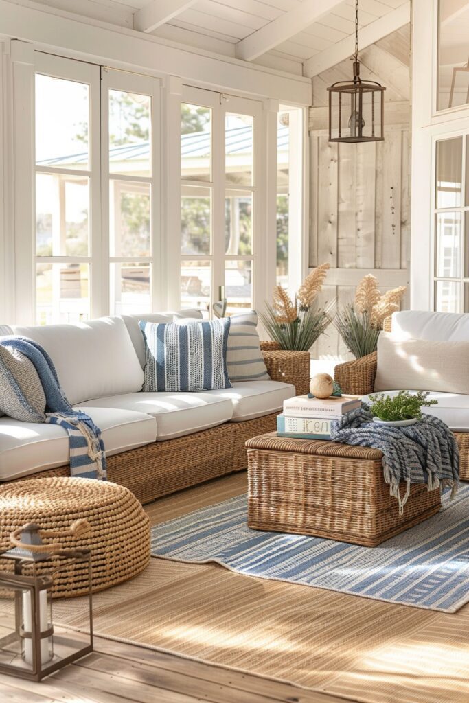 Seaside Boho Relaxation Room