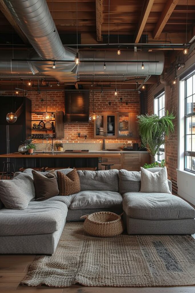 Sleek Industrial Retreat