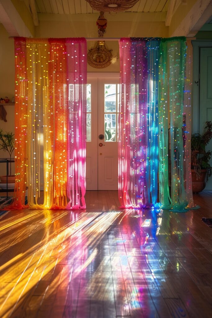 Spectrum Beaded Curtains