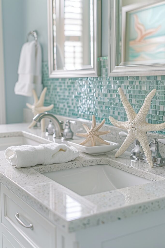 Starfish Sparkle Vanity