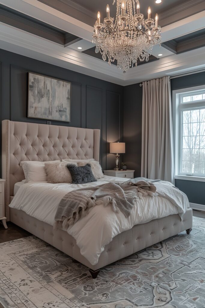 Statement Lighting for Glamorous Bedrooms