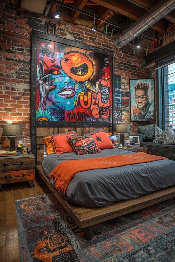 Street Art Bedroom Oasis