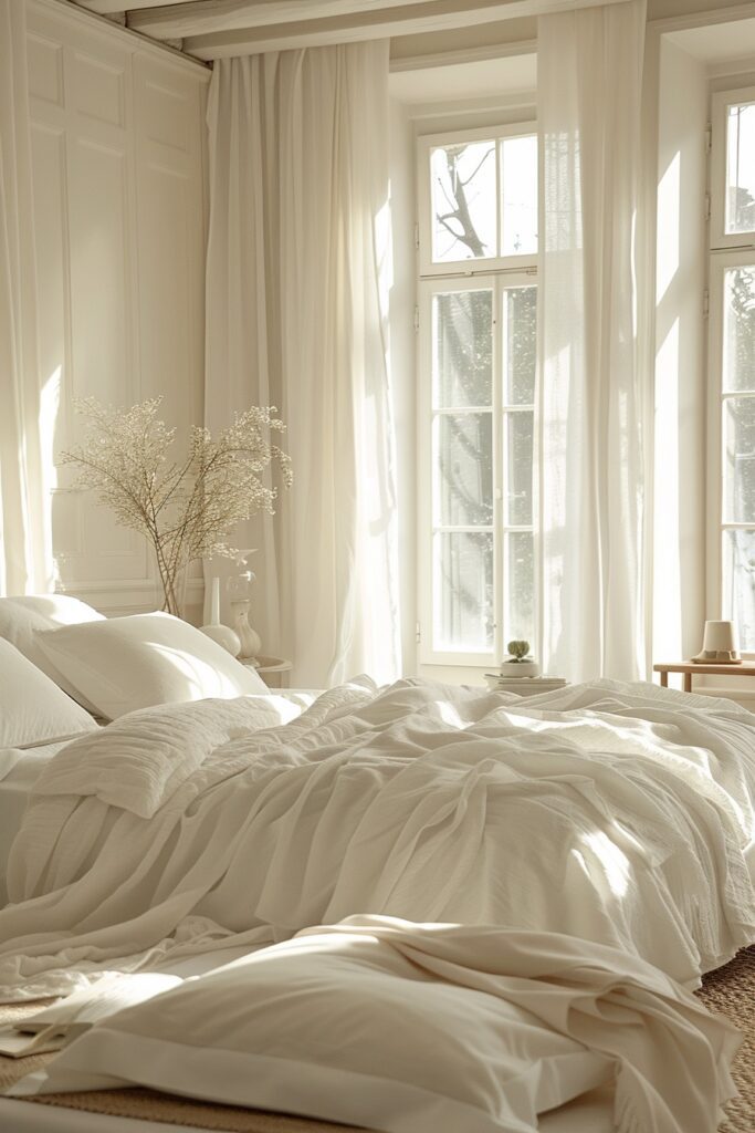 Timeless Beige and White Harmony