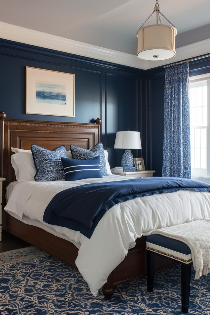 Tranquil Navy Blue Themes