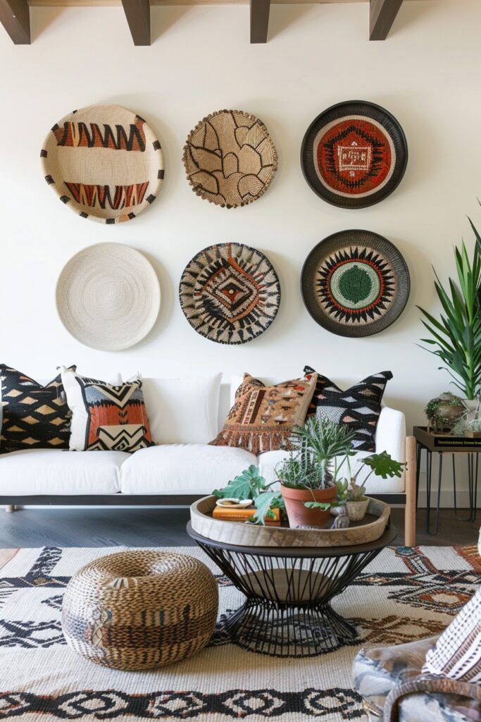 Tribal Print Boho Wall