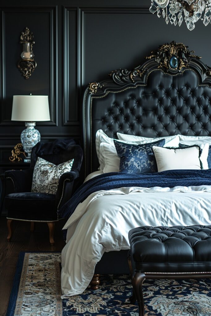 Upholstered Furniture for Glamorous Bedrooms