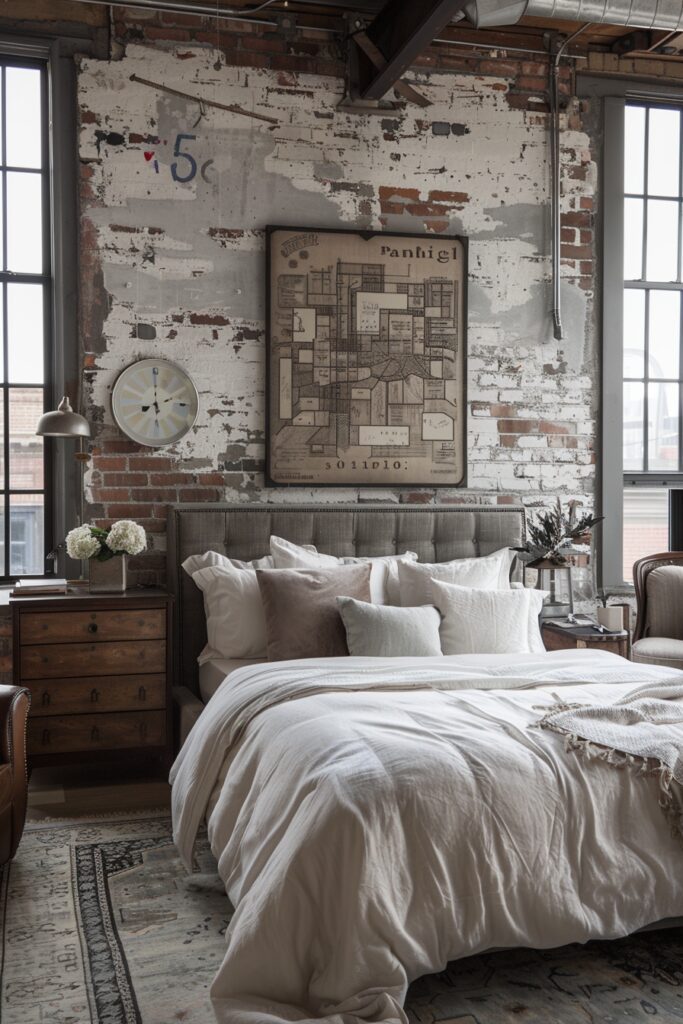 Urban Loft Chic Bedroom